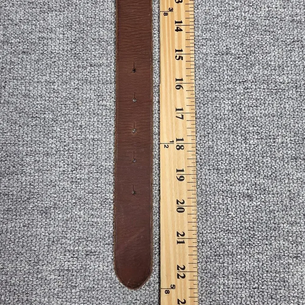 GAP 1969 GENUINE LEATHER GIRLS’ BELT – ROSE BUCKLE – SIZE S/P – 22.5